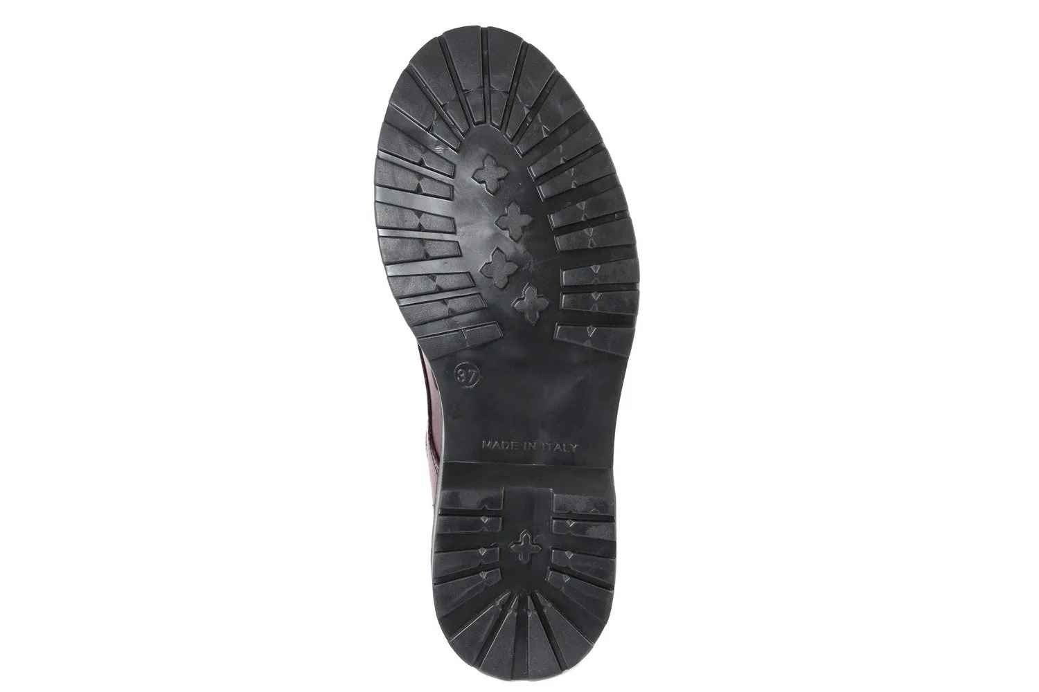 Anfibio Donna in Pelle Bordeaux