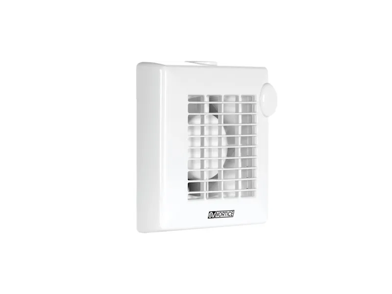 Aspiratore da muro con timer per spegnimento Vortice 100x100 mm