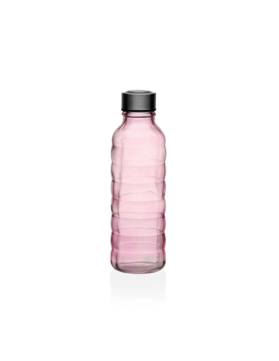 Bottiglia Versa 500 ml Rosa Vetro Alluminio 7 x 22,7 x 7 cm