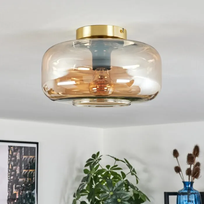 Boza Plafoniera Ottone, 1-Luce