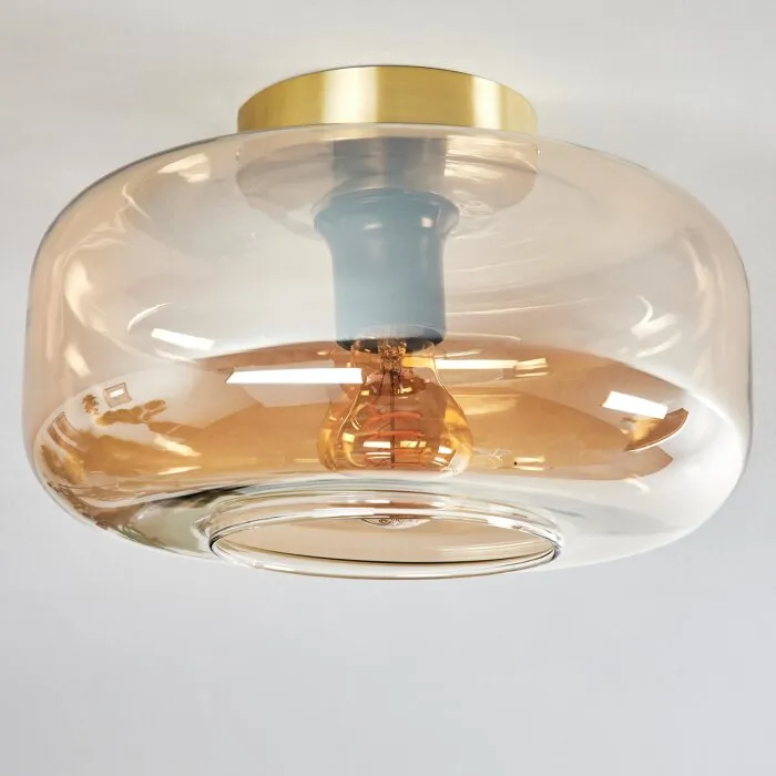 Boza Plafoniera Ottone, 1-Luce