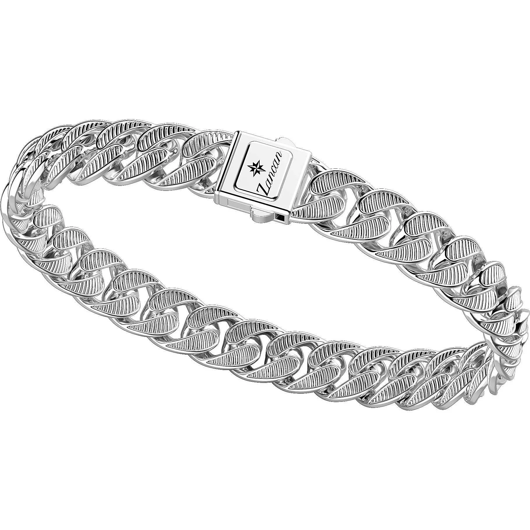 bracciale uomo gioielli Zancan Cubane
