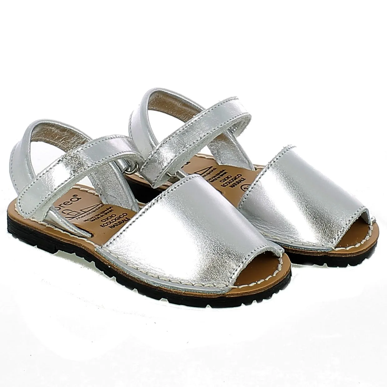 BRAND  Minorchine argento con strappo 