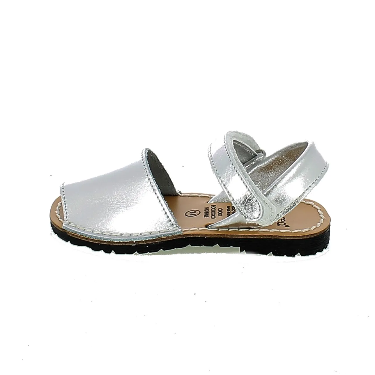 BRAND  Minorchine argento con strappo 