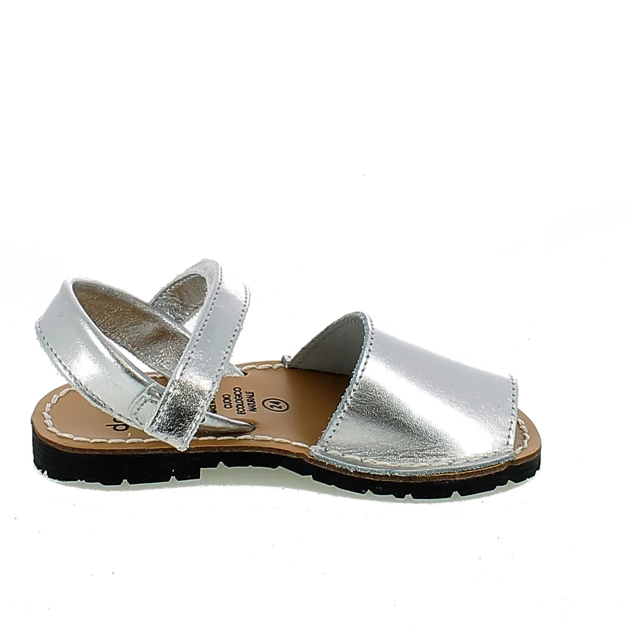 BRAND  Minorchine argento con strappo 