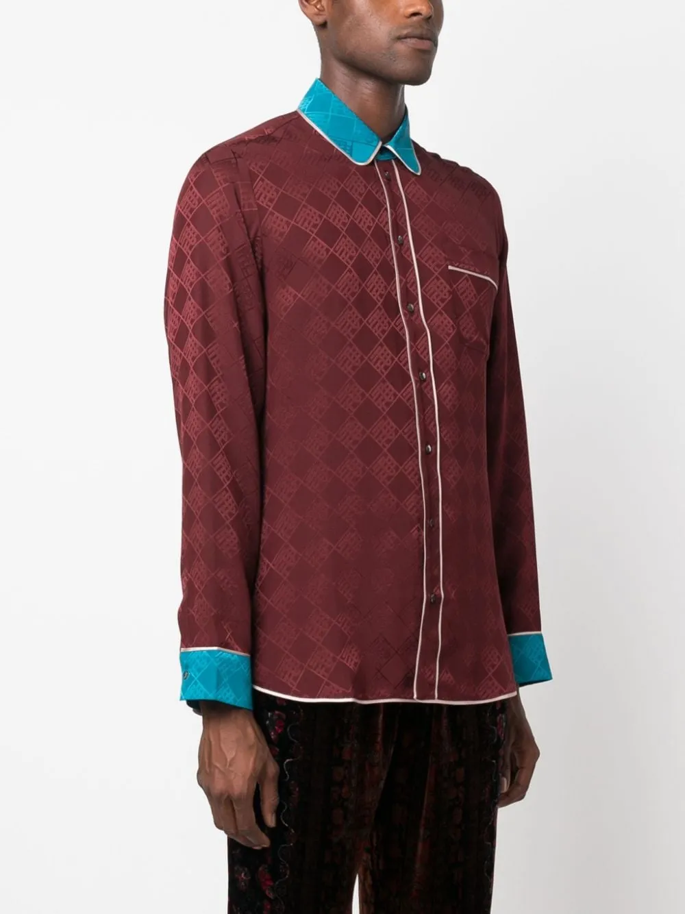 camicia a manica lunga