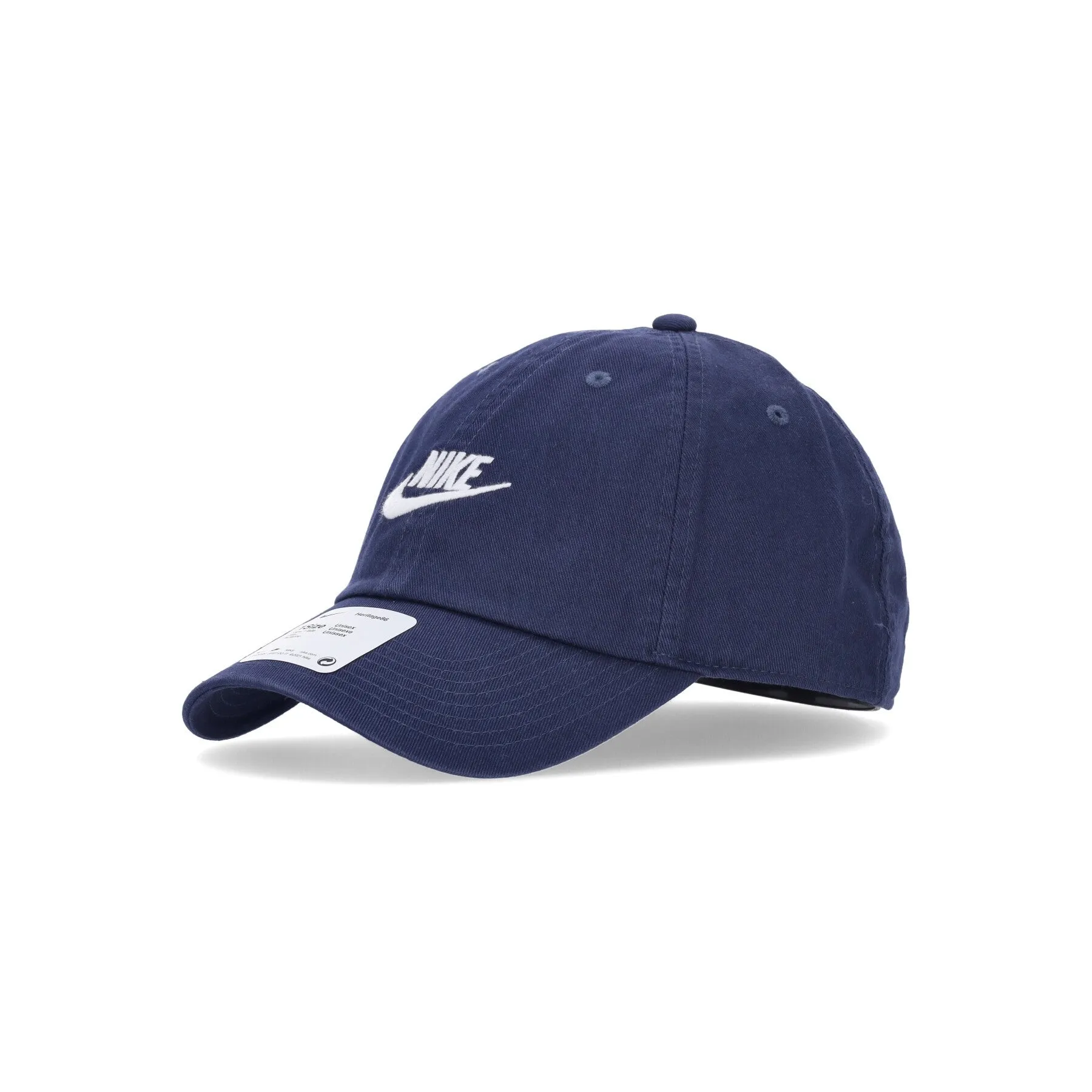 Cappellino Visiera Curva Uomo H86 Futura Washed Midnight Navy/white