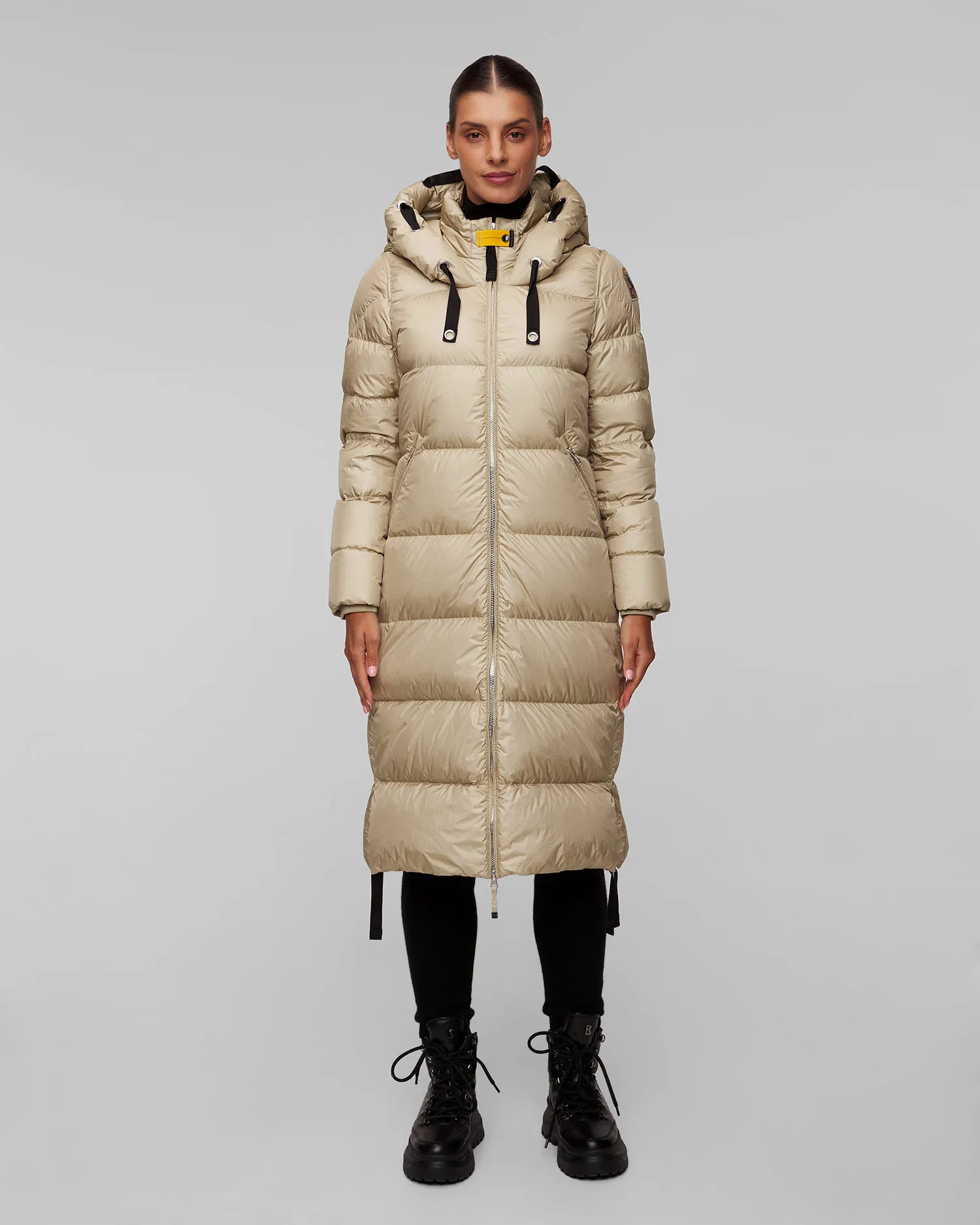 Cappotto beige con piumino da donna Parajumpers Panda 24WMPWPUEL31-209