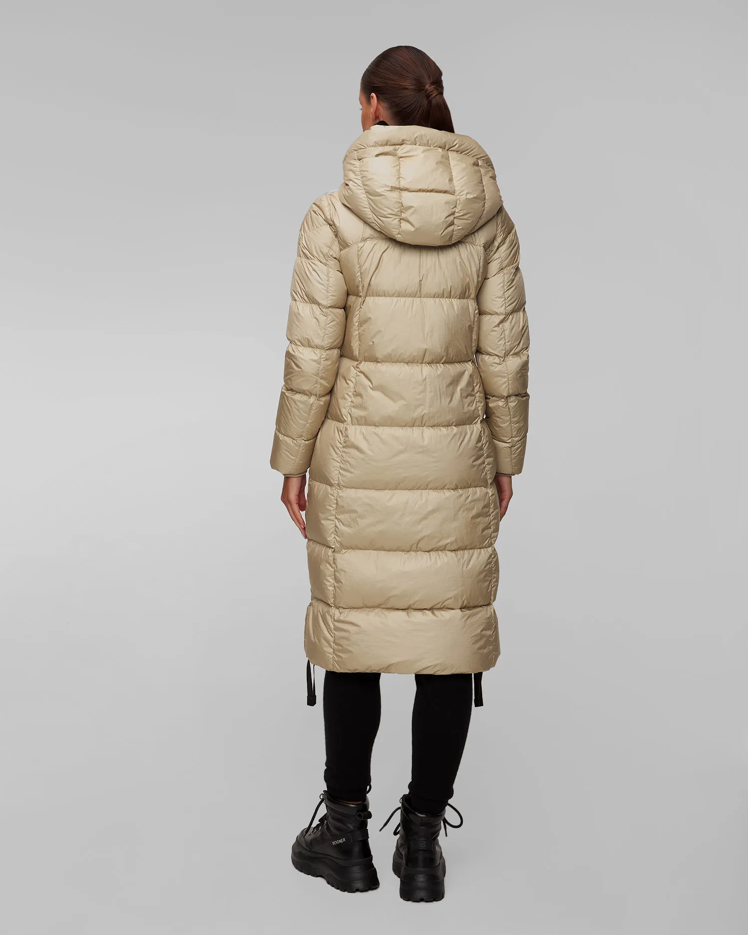 Cappotto beige con piumino da donna Parajumpers Panda 24WMPWPUEL31-209