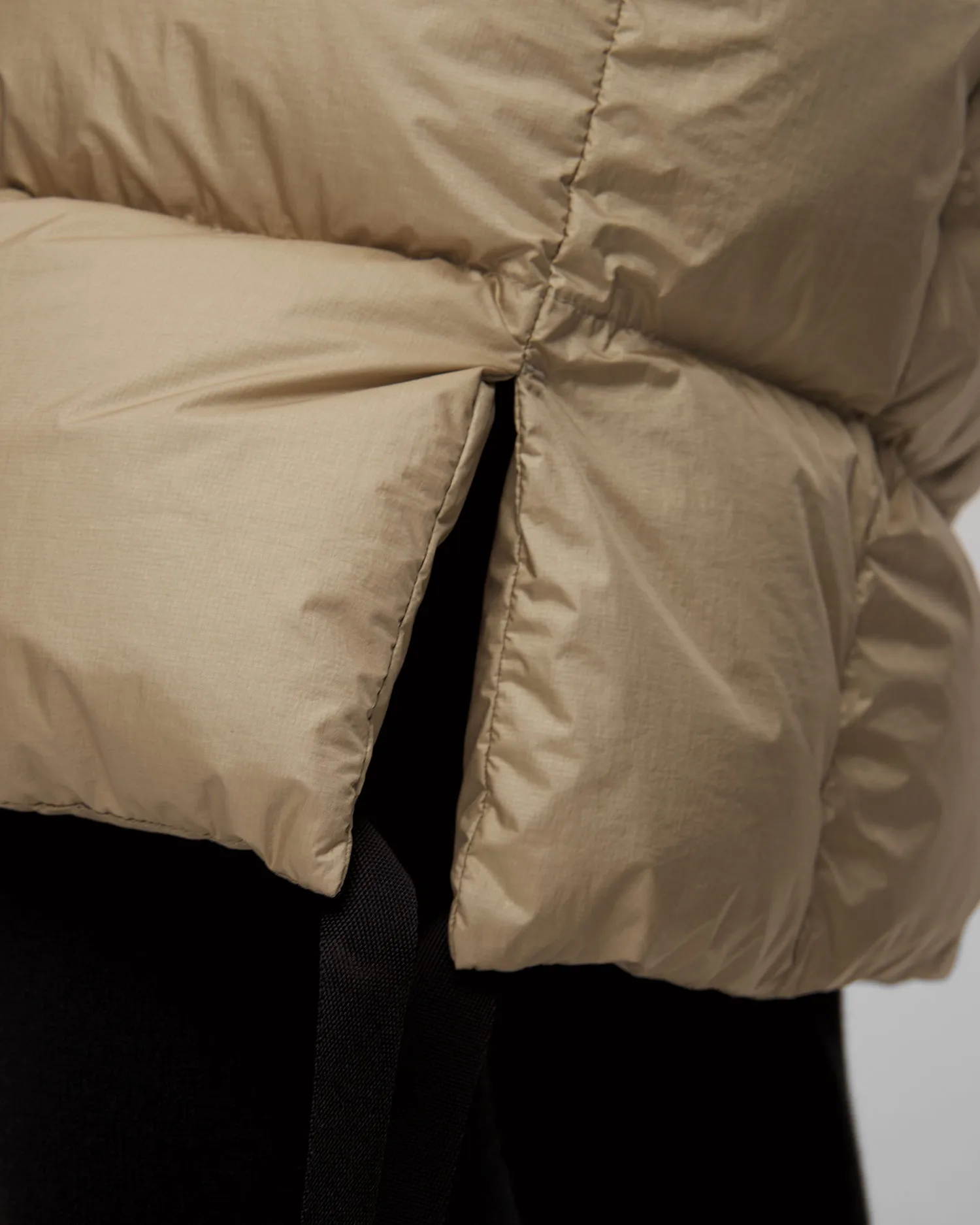 Cappotto beige con piumino da donna Parajumpers Panda 24WMPWPUEL31-209