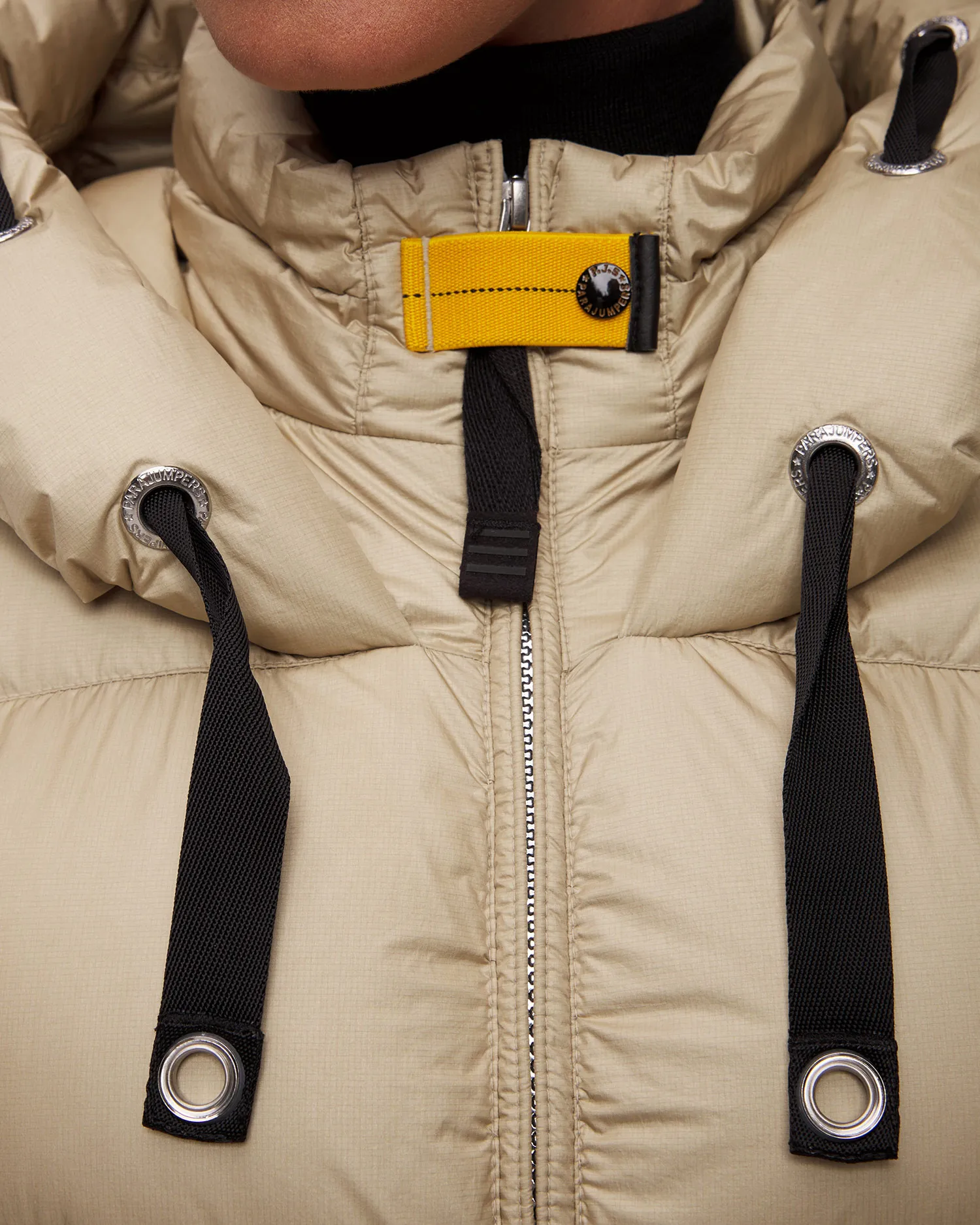 Cappotto beige con piumino da donna Parajumpers Panda 24WMPWPUEL31-209