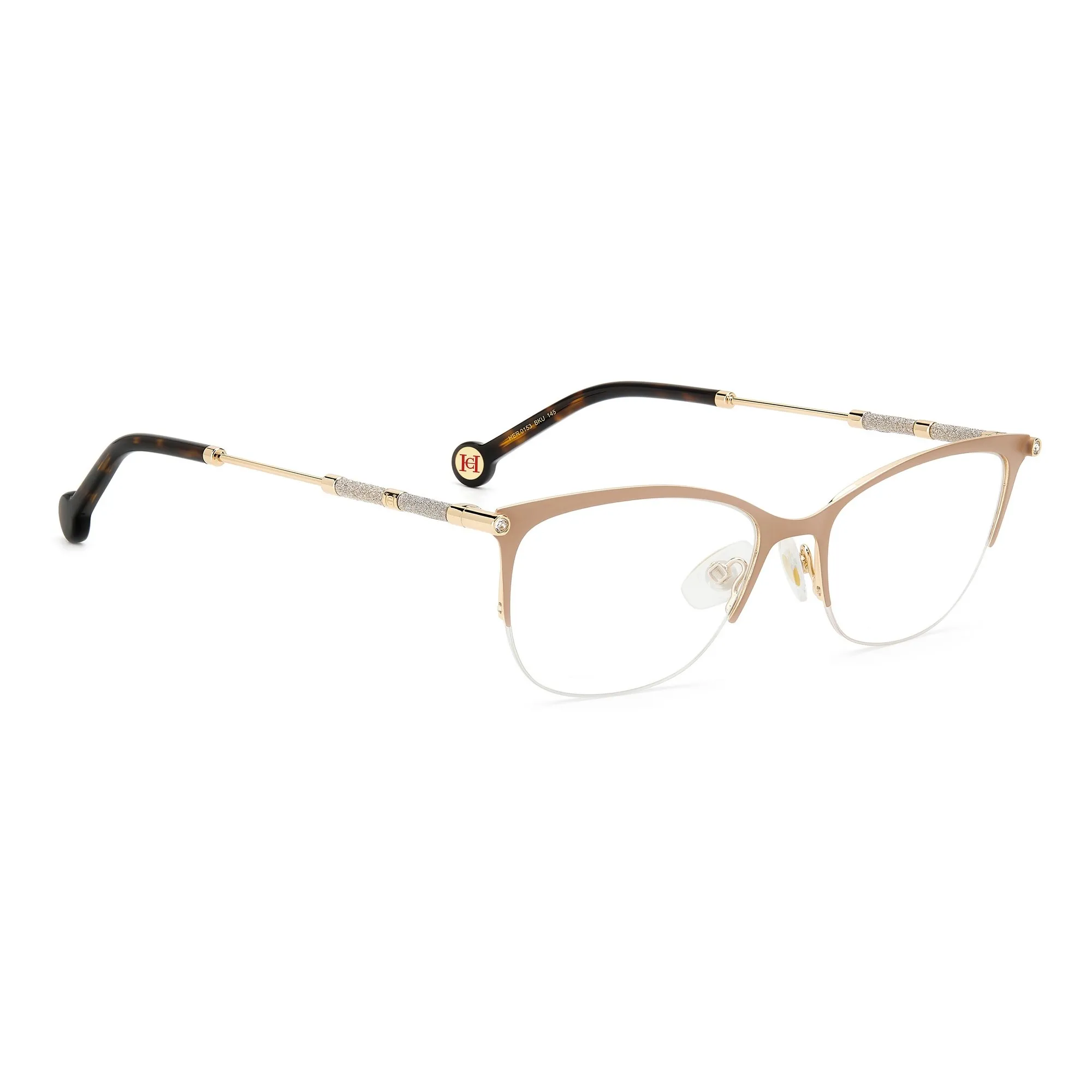   Carolina Herrera HER 0153 - BKU Oro Nudo | Occhiale Da Vista Donna 