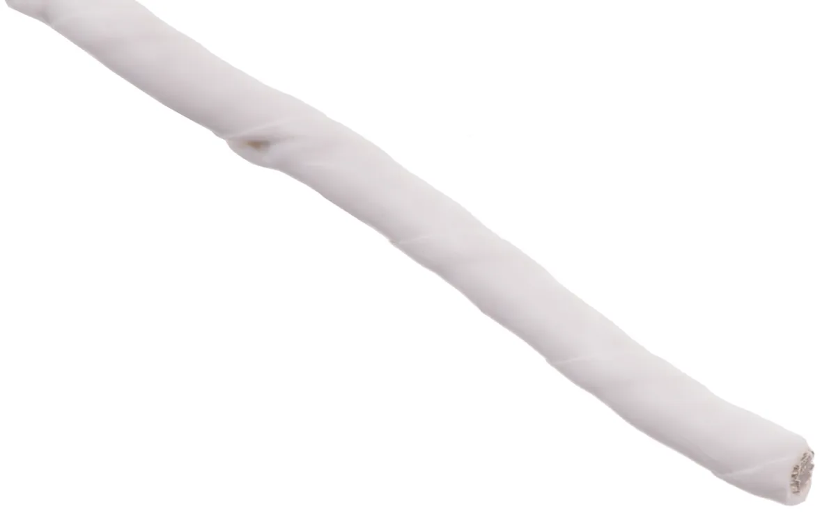 Cavo coassiale Alpha Wire RG196A/U, L. 30m, 50 Ω, col. Bianco