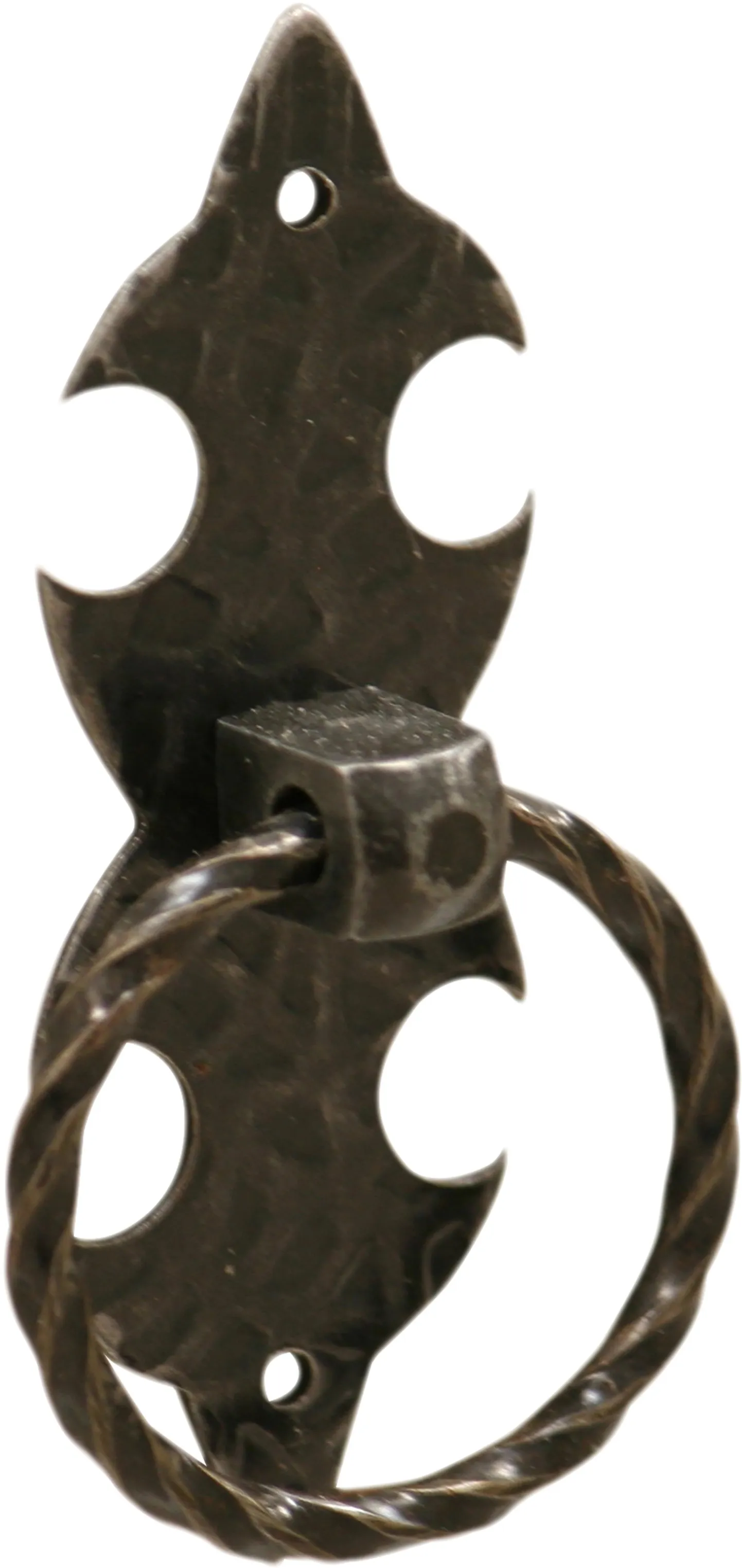 Ciondolo in zama 80 x 29 mm nero antico