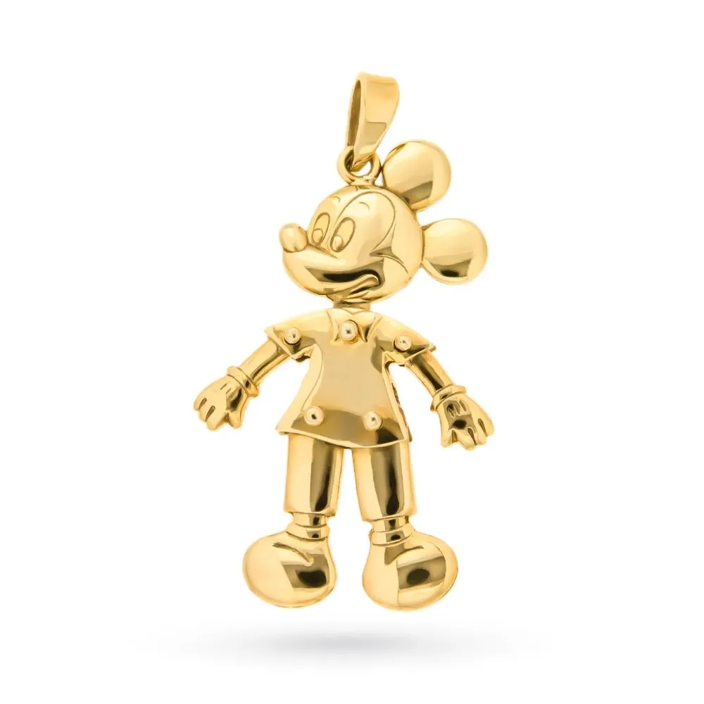 Ciondolo Topolino Walt Disney oro giallo 18kt
