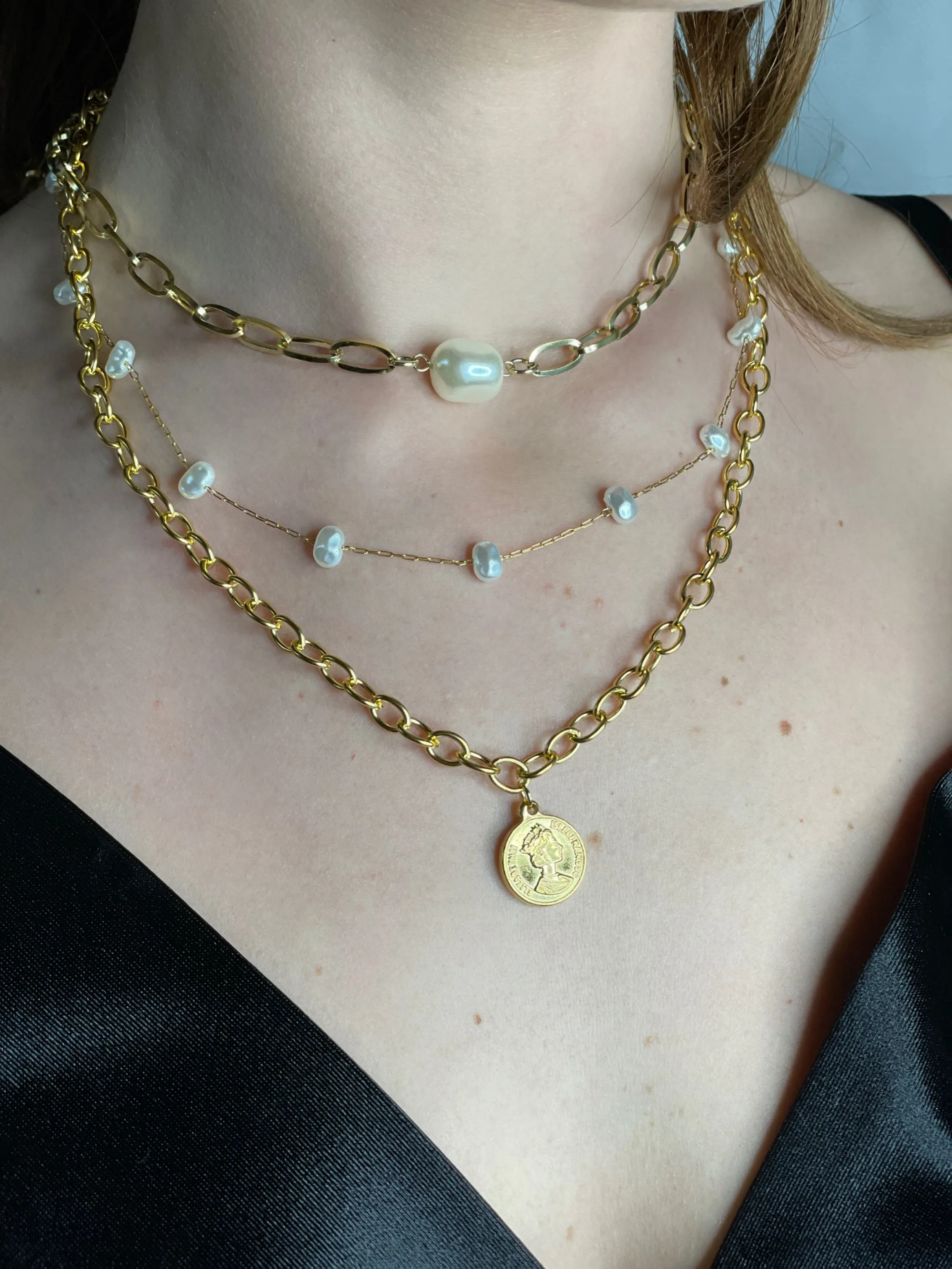 COLLANA PERLA CHAIN