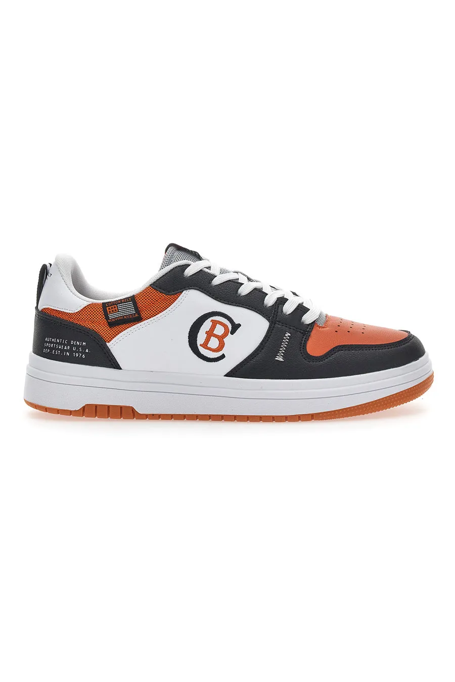   COTTON BELT Sneakers Cotton Belt Funky Bicolor Arancio