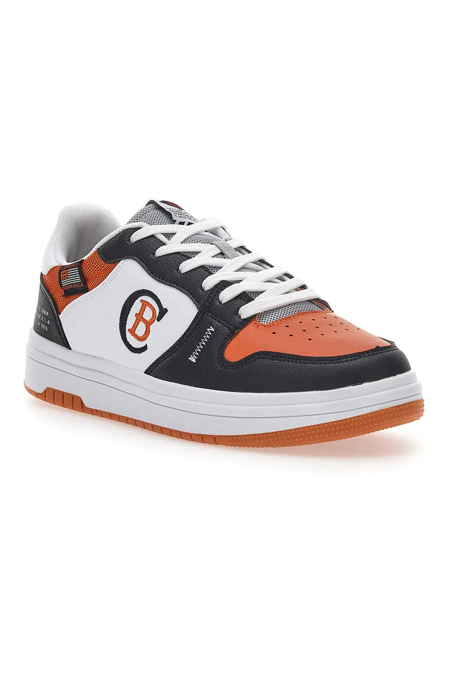   COTTON BELT Sneakers Cotton Belt Funky Bicolor Arancio