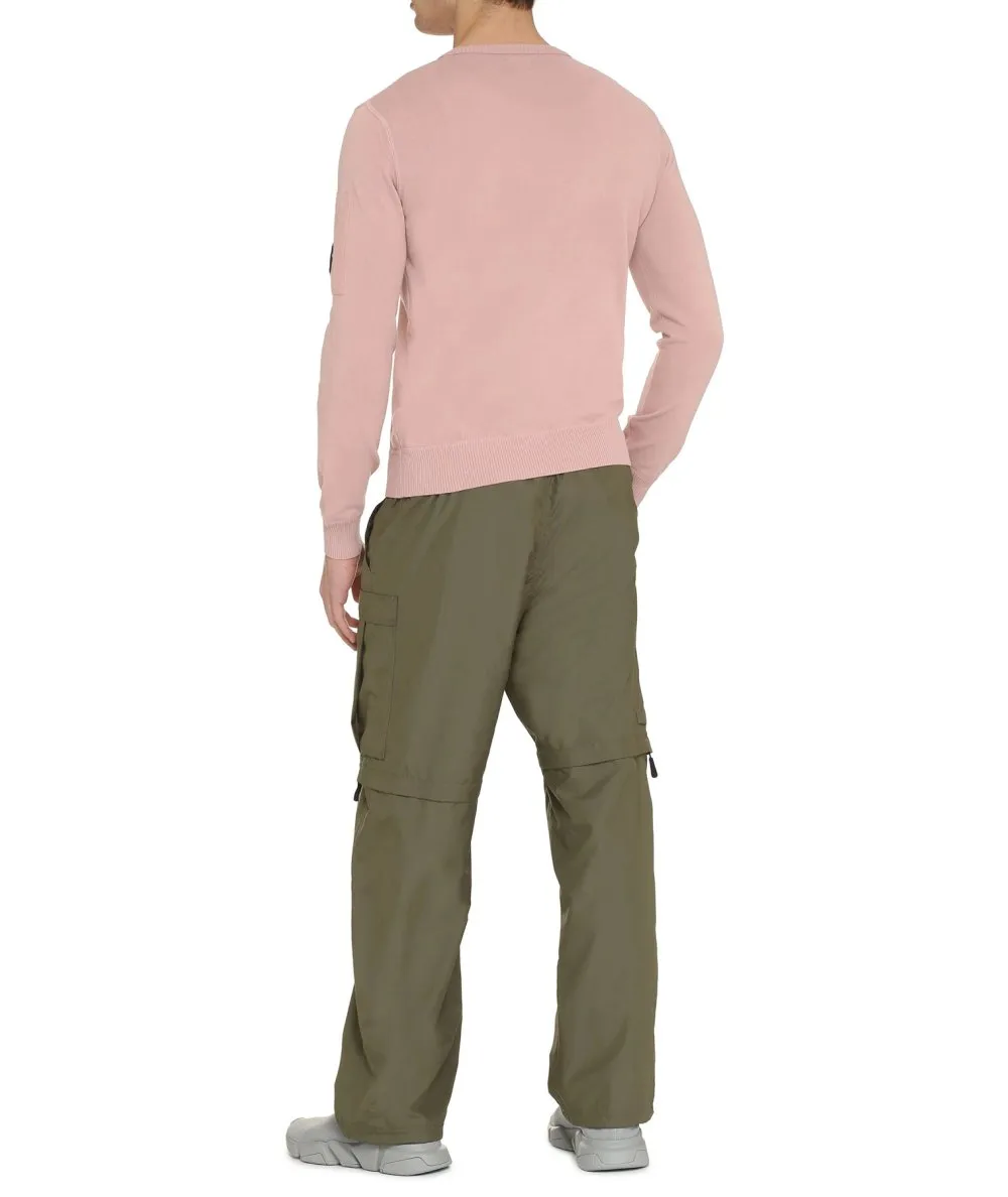 C.P. COMPANY--Maglia girocollo in crêpe di cotone