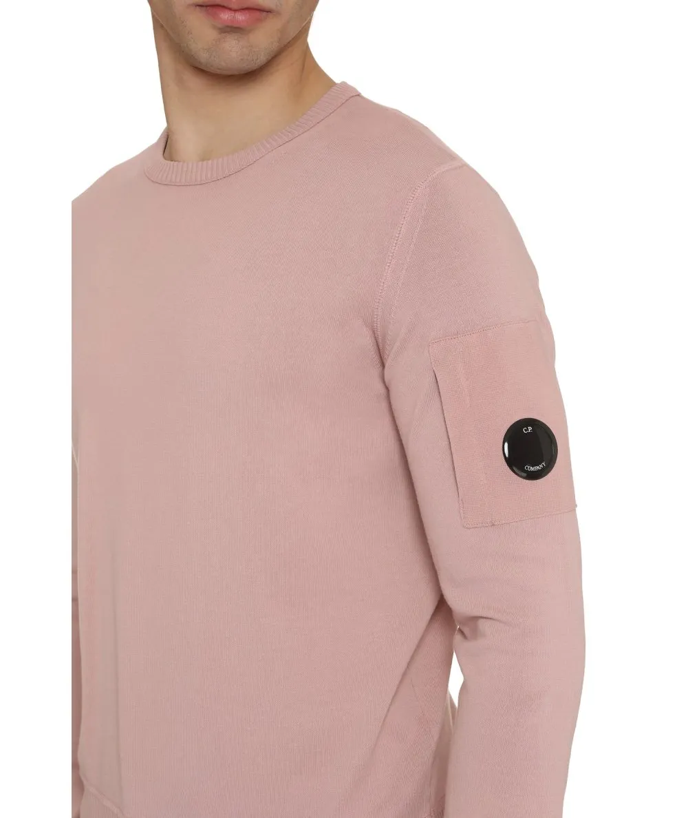 C.P. COMPANY--Maglia girocollo in crêpe di cotone