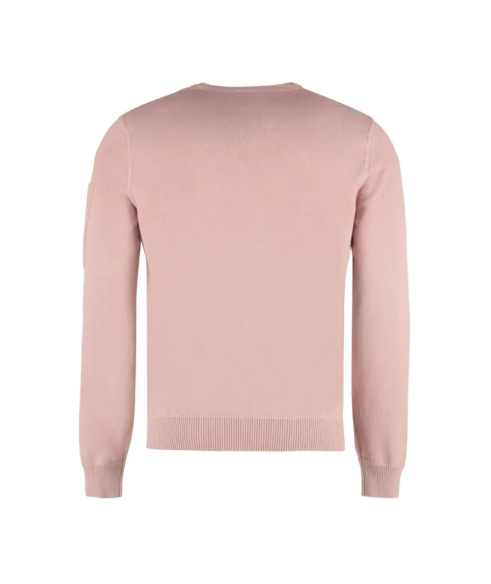 C.P. COMPANY--Maglia girocollo in crêpe di cotone