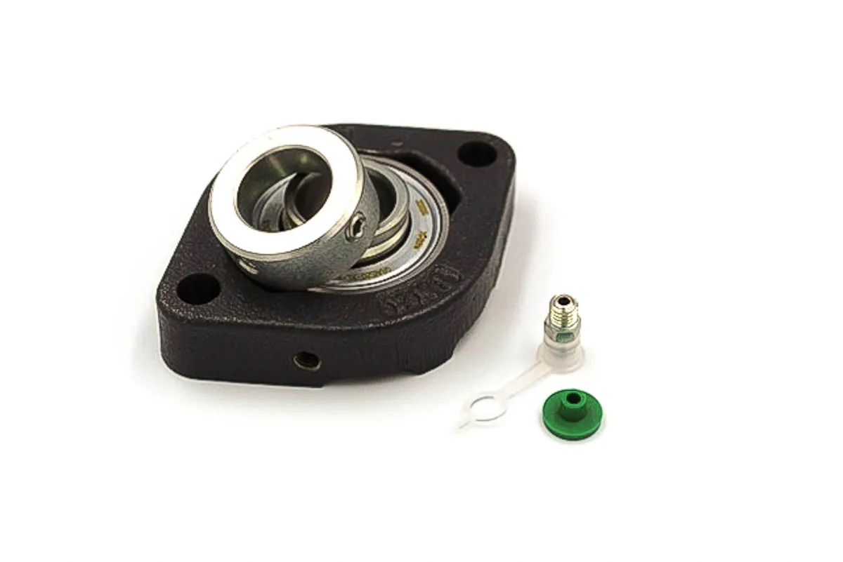 Cuscinetto flangiato INA, 2 fori di montaggio da 14 mm, Ø int 40mm, dimensioni 100mm x 46.3mm x 150mm, in Ghisa