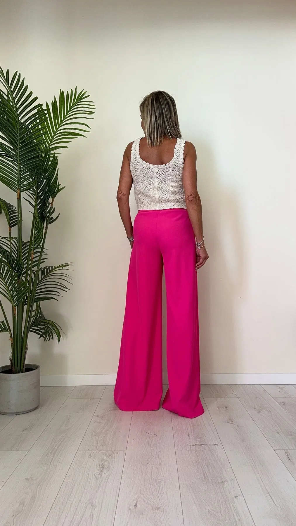 DAFNE - CHX5147P19 - TOP UNCINETTO CON BOTTONCINI