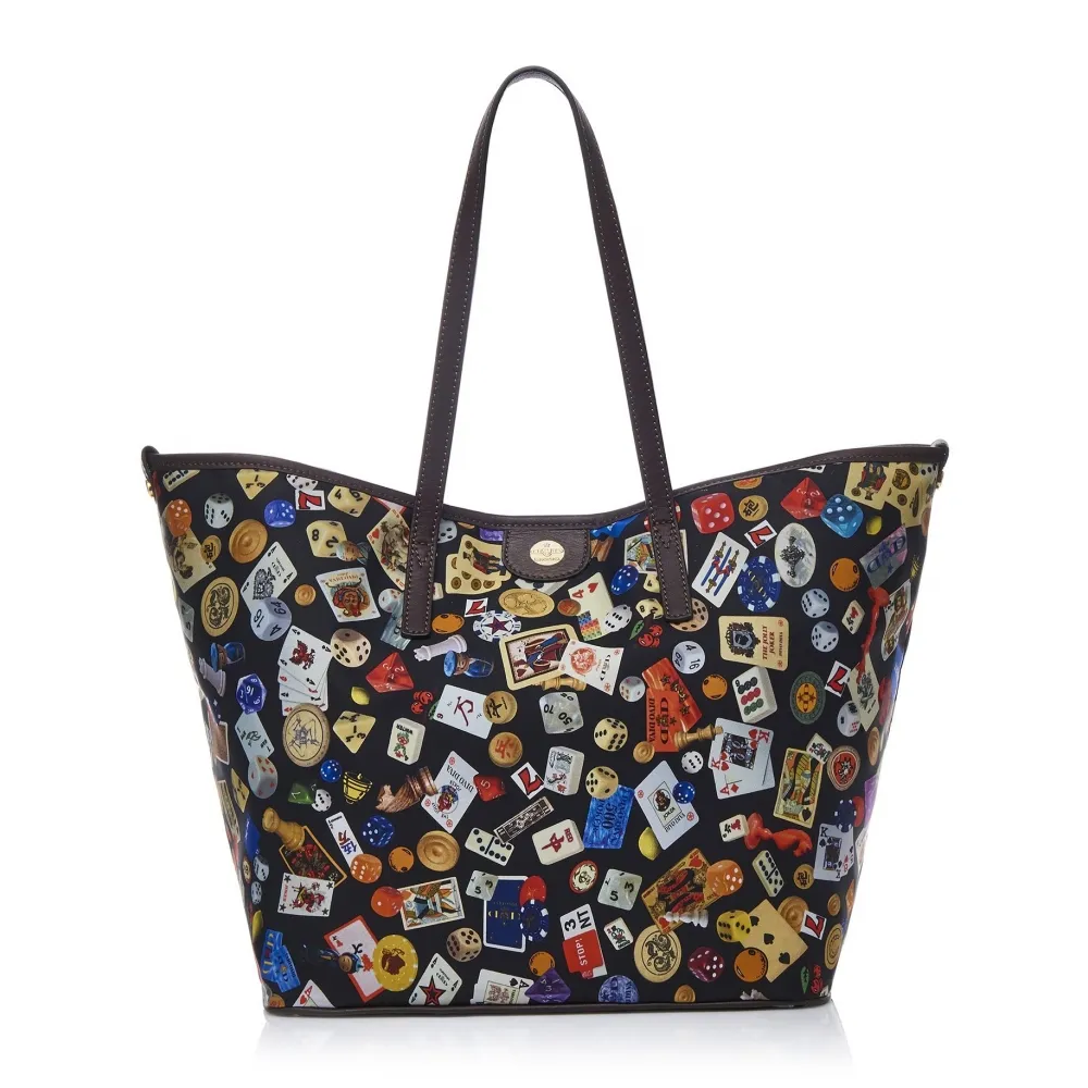 Divo Diva - San Remo - Nero Scuro - Borsa in Pelle - Made in Italy - Life is a Game Collection - Alta Qualità Luxury