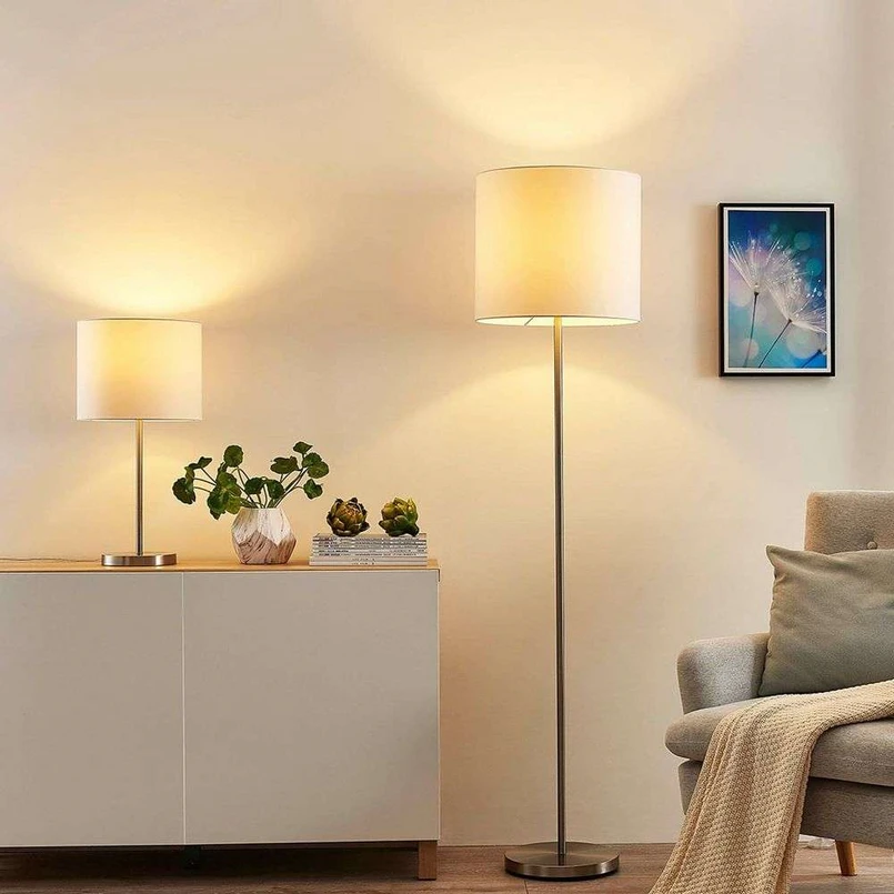 Everly Piantana Bianco/Nickel - Lindby | Acquista online