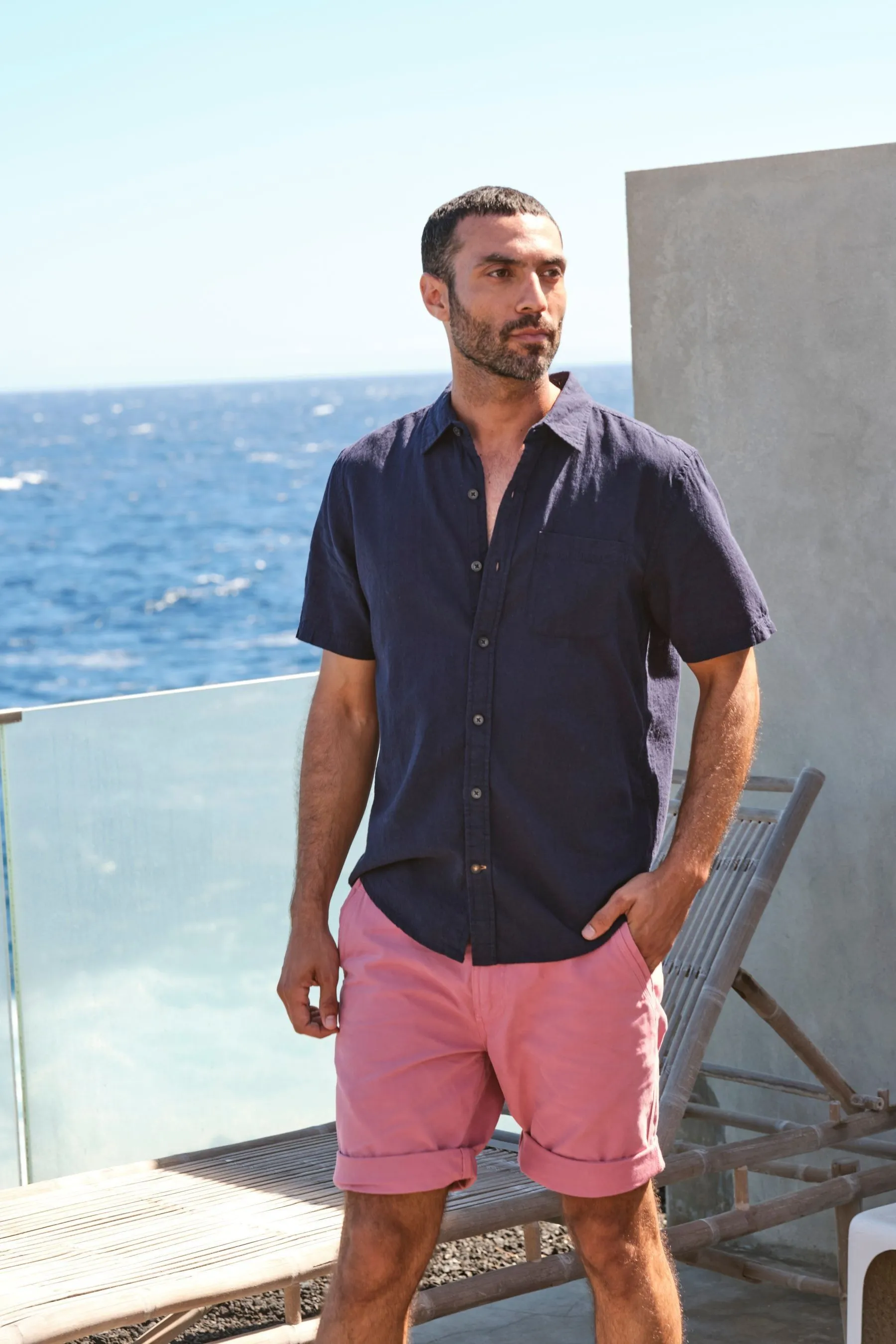 FatFace - Shorts con parte anteriore piatta    