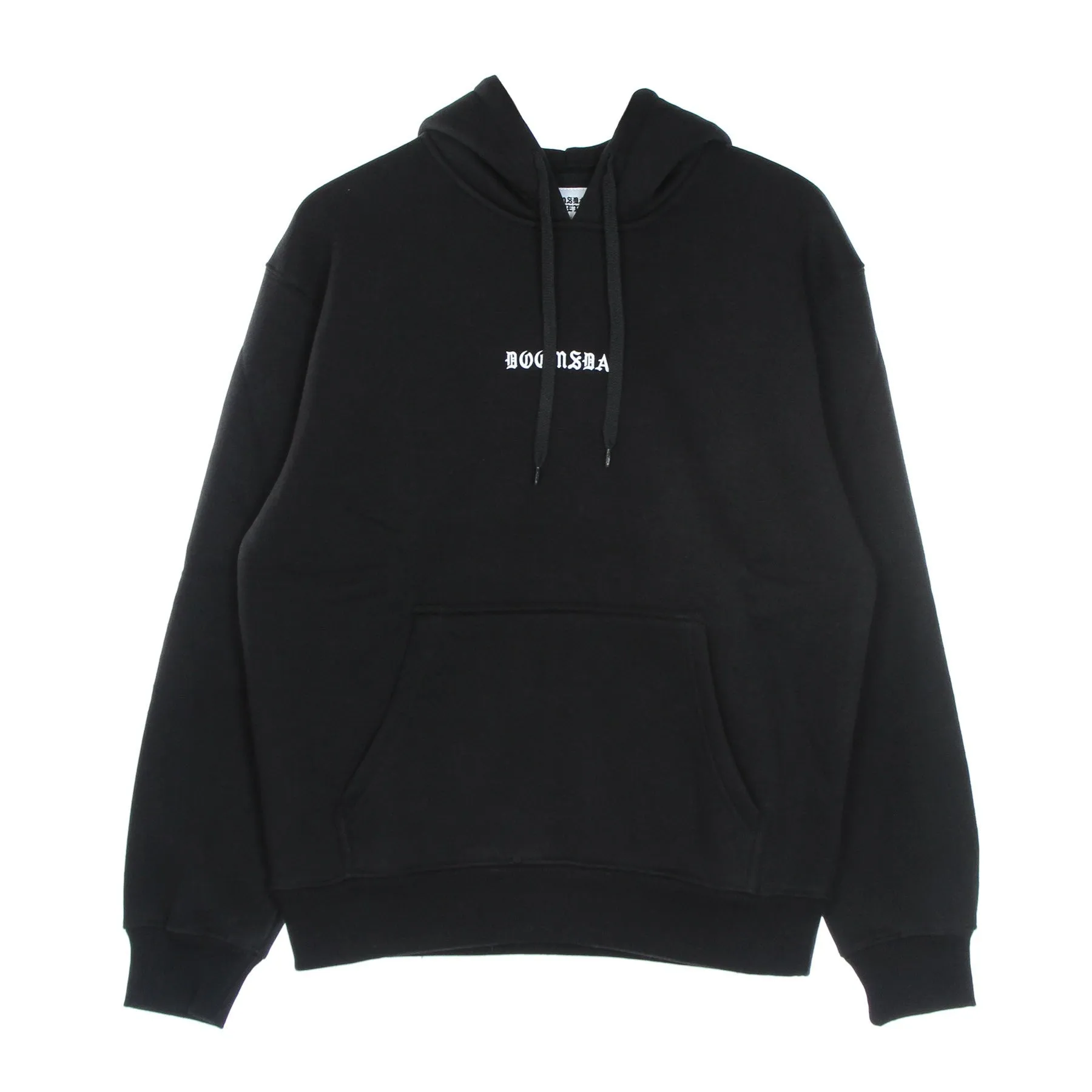 Felpa Cappuccio Uomo No More Space Hoodie Black