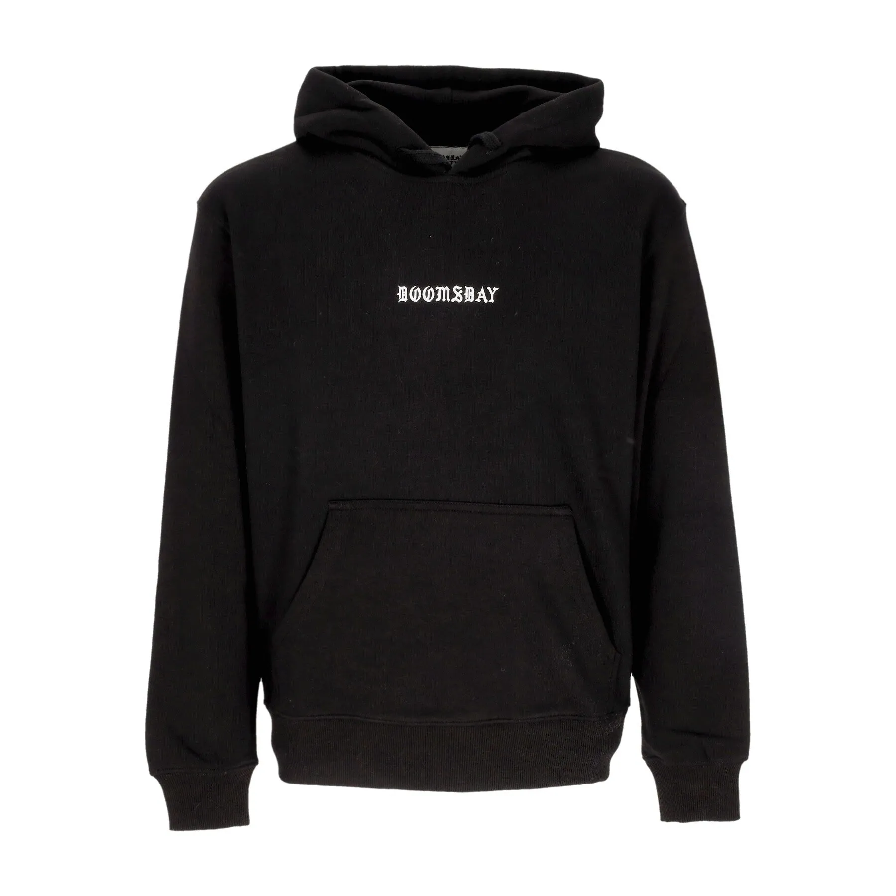 Felpa Cappuccio Uomo No More Space Hoodie Black