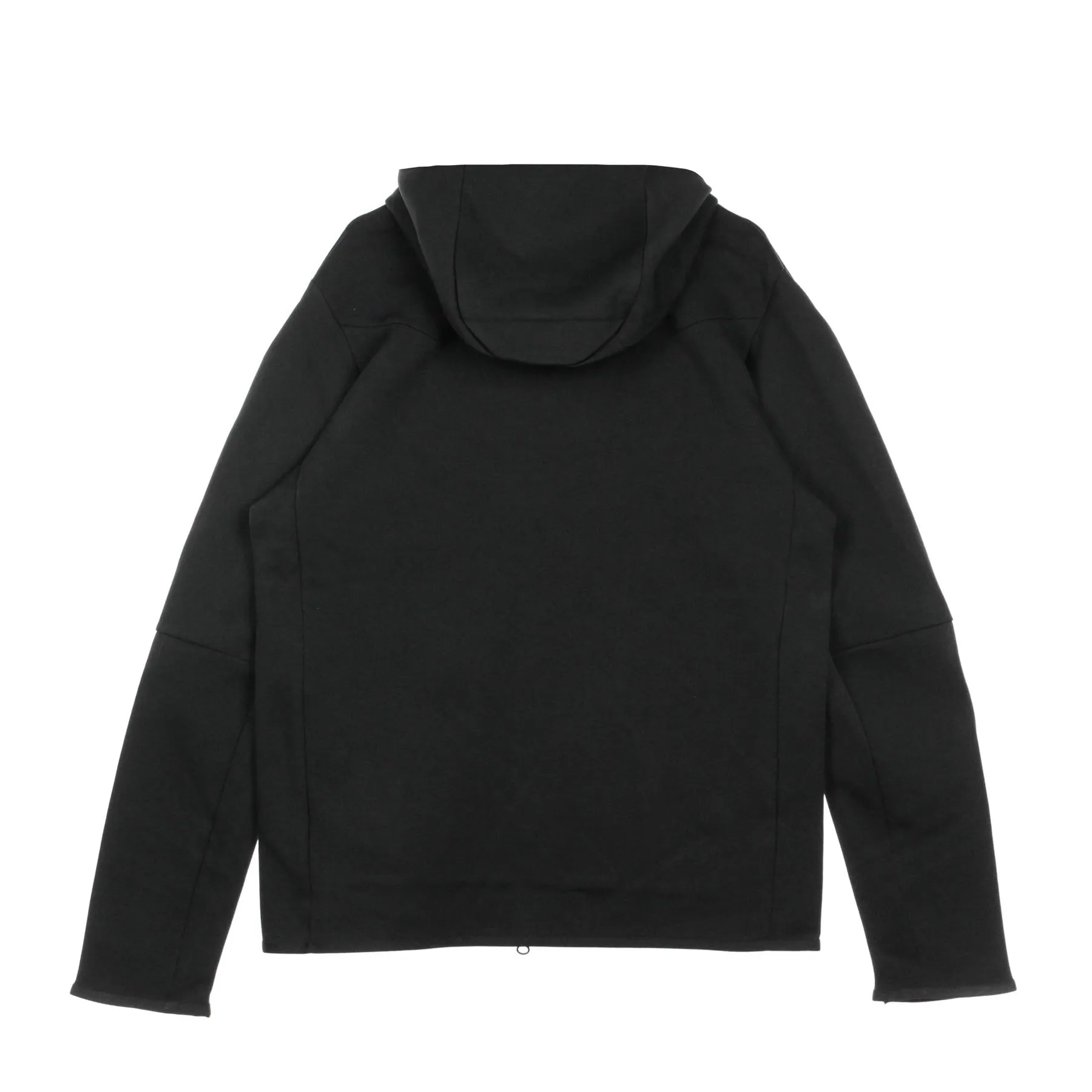 Felpa Leggera Cappuccio Zip Uomo Sportswear Tech Fleece Hoodie Black/black