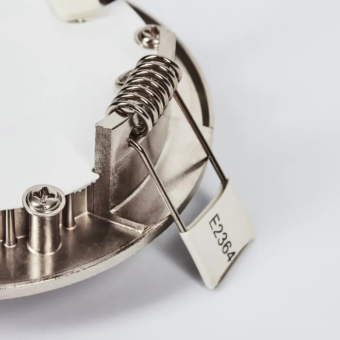 Finsrud Lampada da incasso LED Nichel opaco, 1-Luce