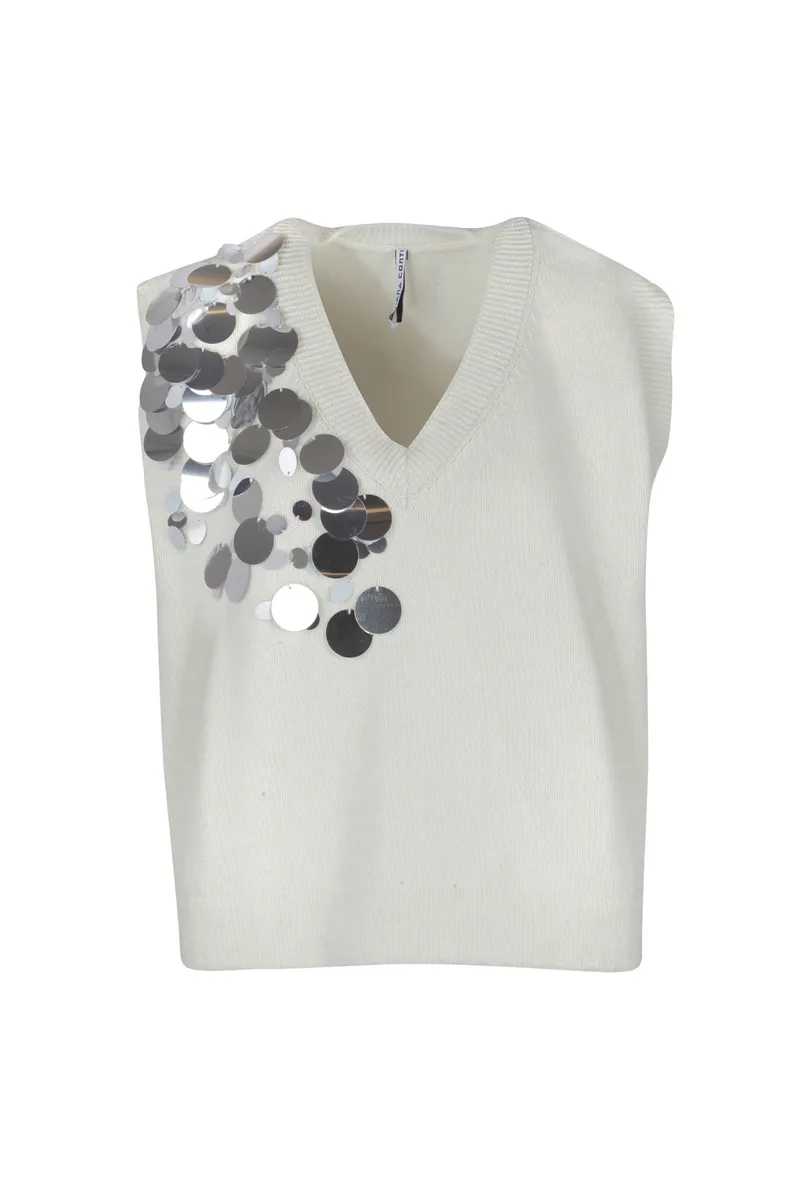 Gilet - 440456 - Latte