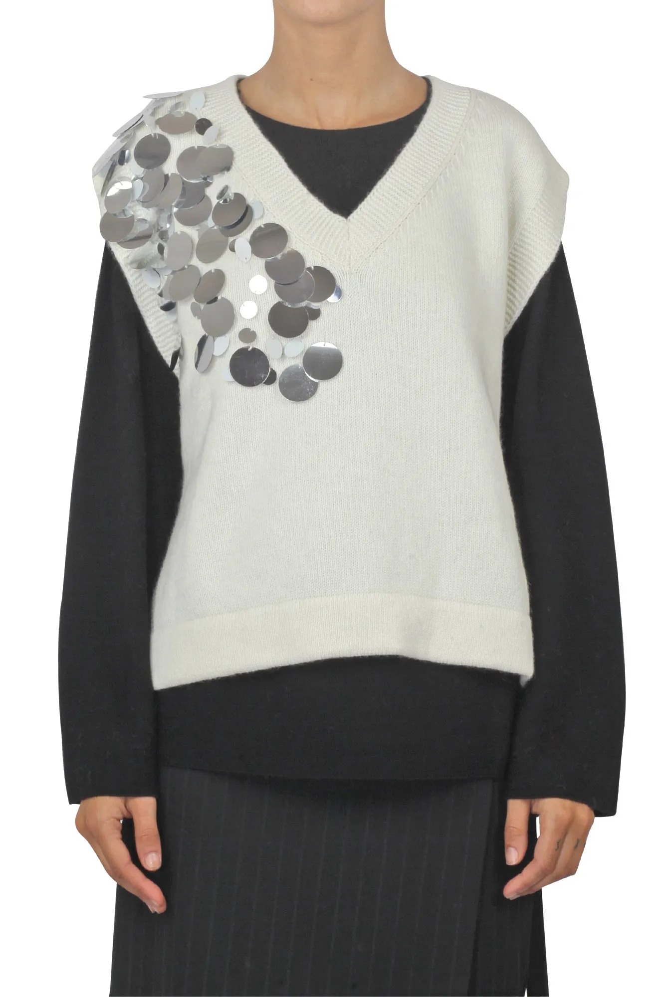Gilet - 440456 - Latte