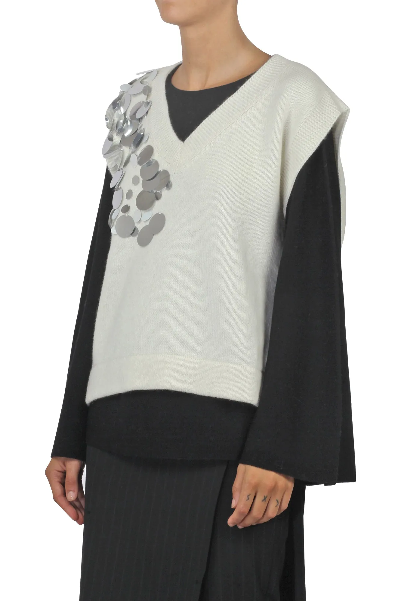 Gilet - 440456 - Latte