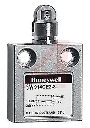 Interruttore di fine corsa Honeywell, Tasto a rotella, NO/NC, 250V, 5A, IP66, IP67, IP68
