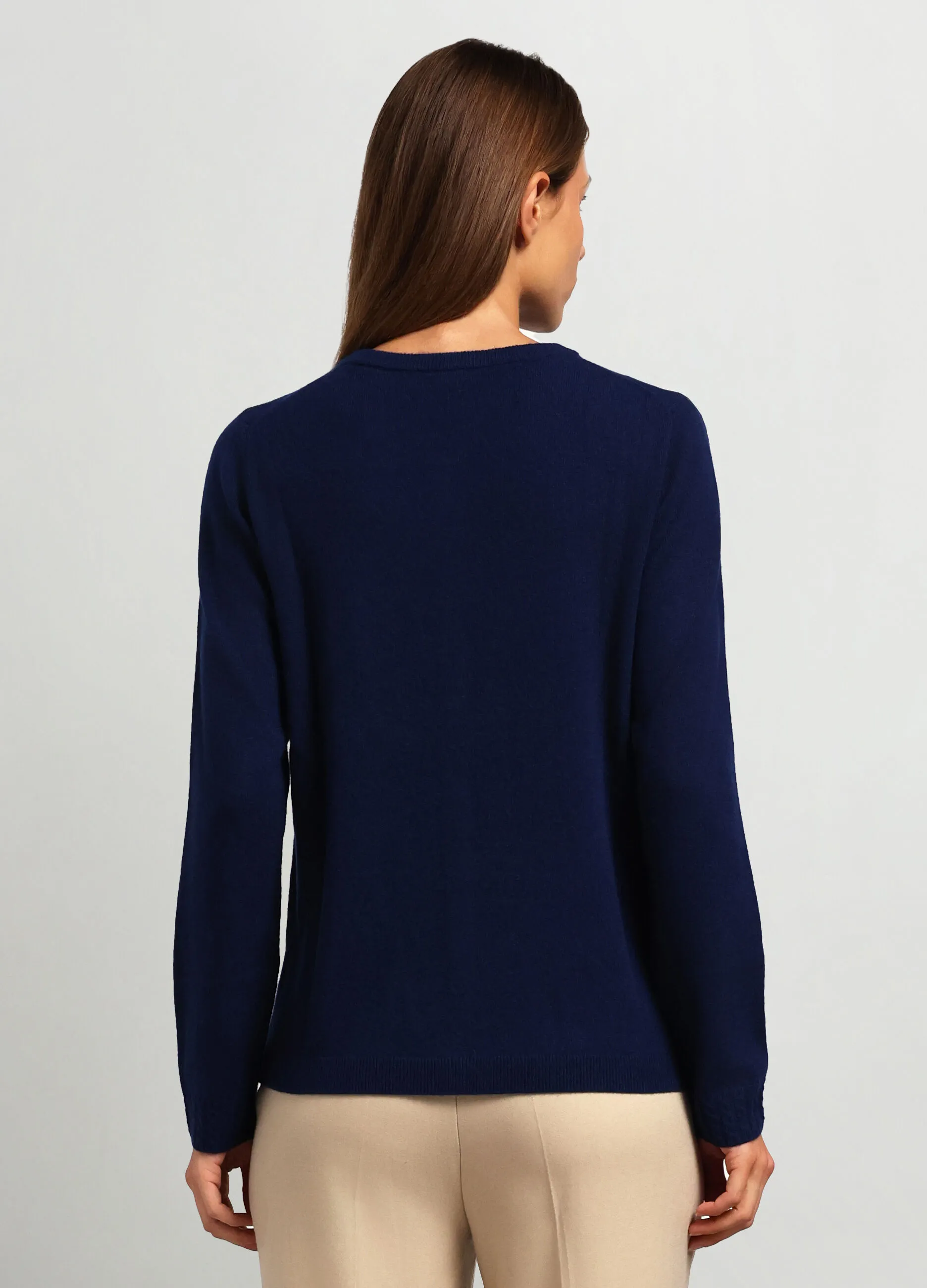 IWIE  Cardigan tricot in puro cashmere donna