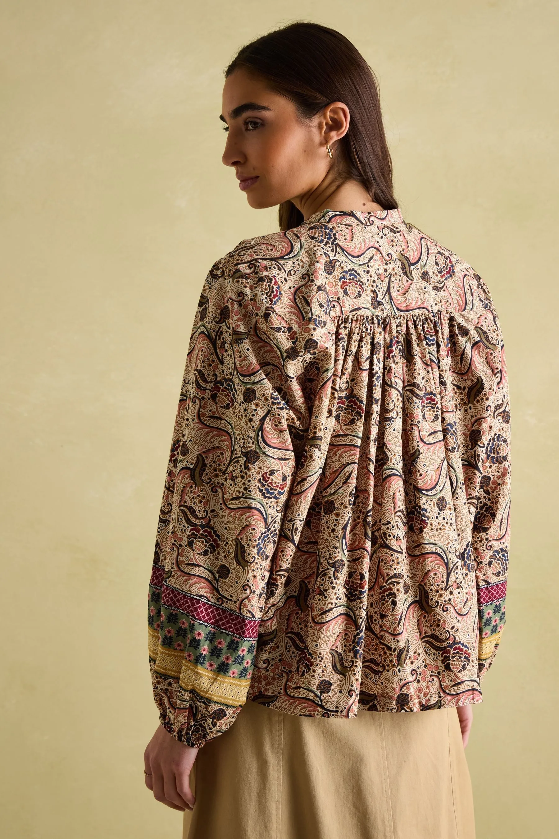 Joules Cecilia Button Down Blouse    