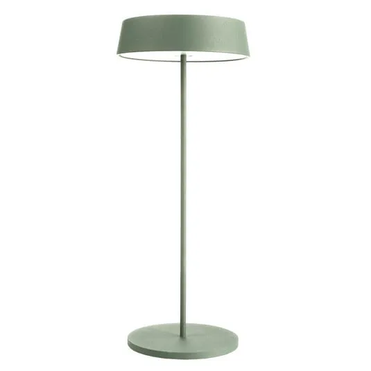 Lampada LED da tavolo Miram accu, dimming, verde