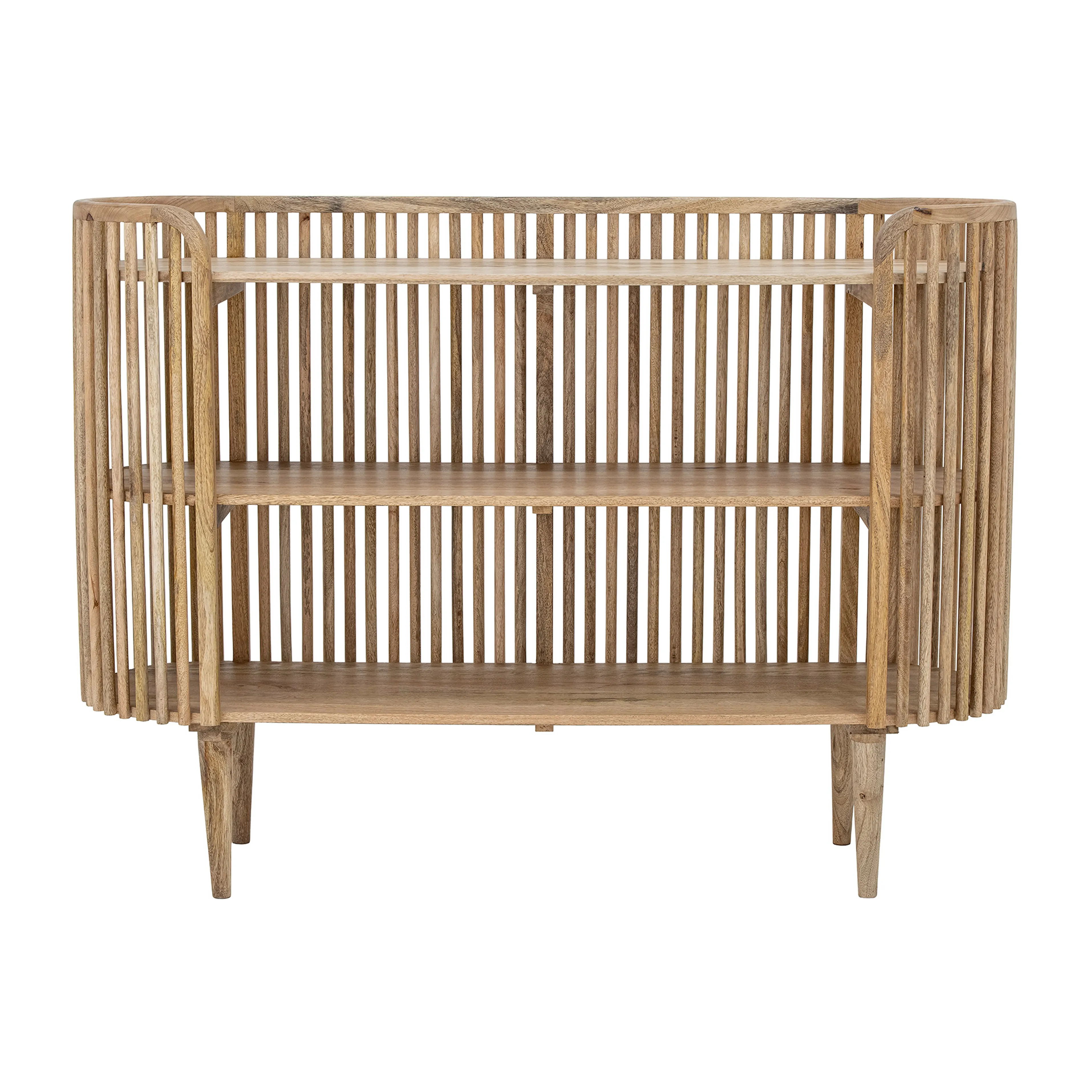 Libreria Sali, 152,5x44,5x105 cm.ji{font-size:18px}Legno di mango