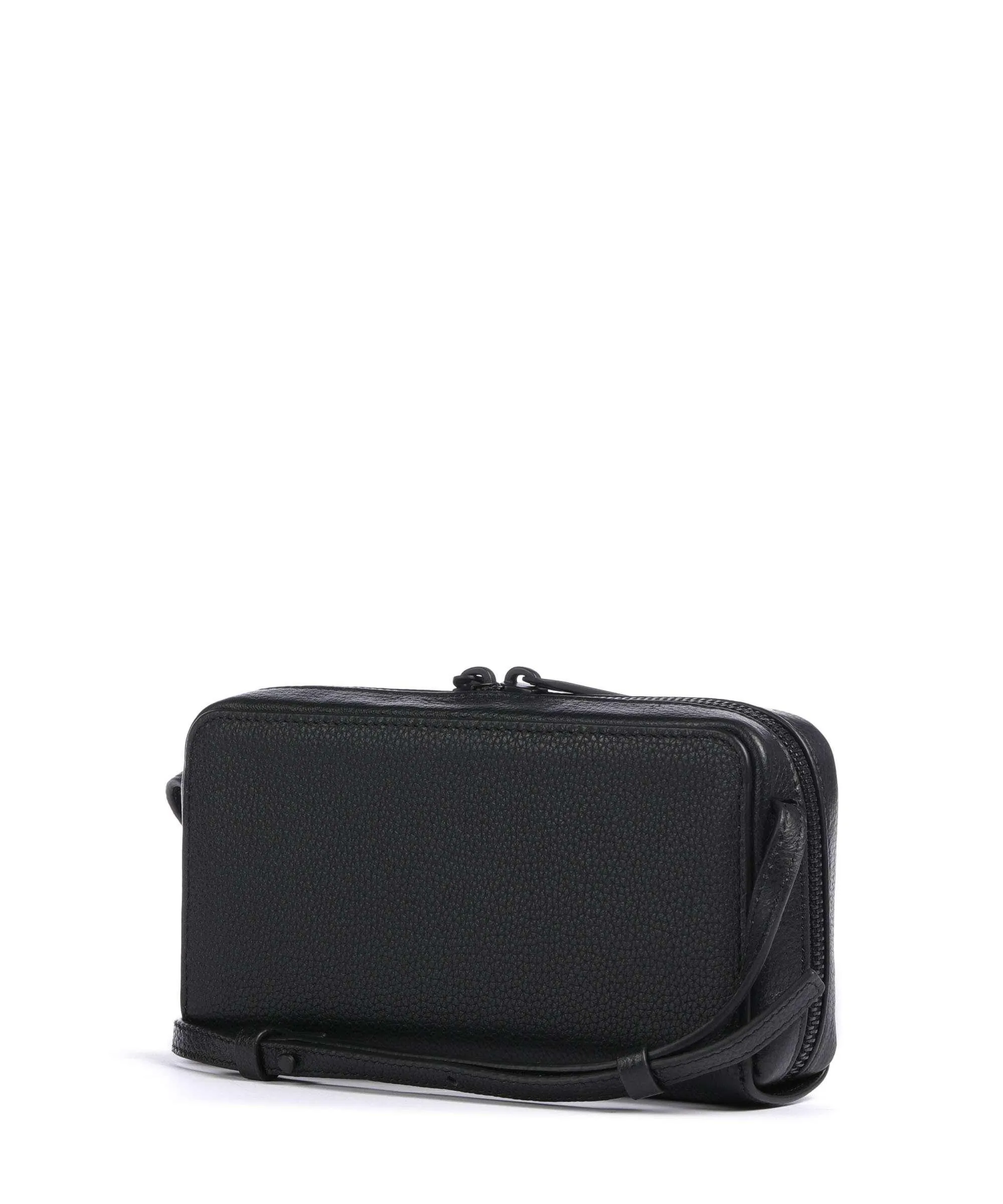  Liebeskind Lou Small Pebble XS Portafoglio pelle di vacchetta grana nero  