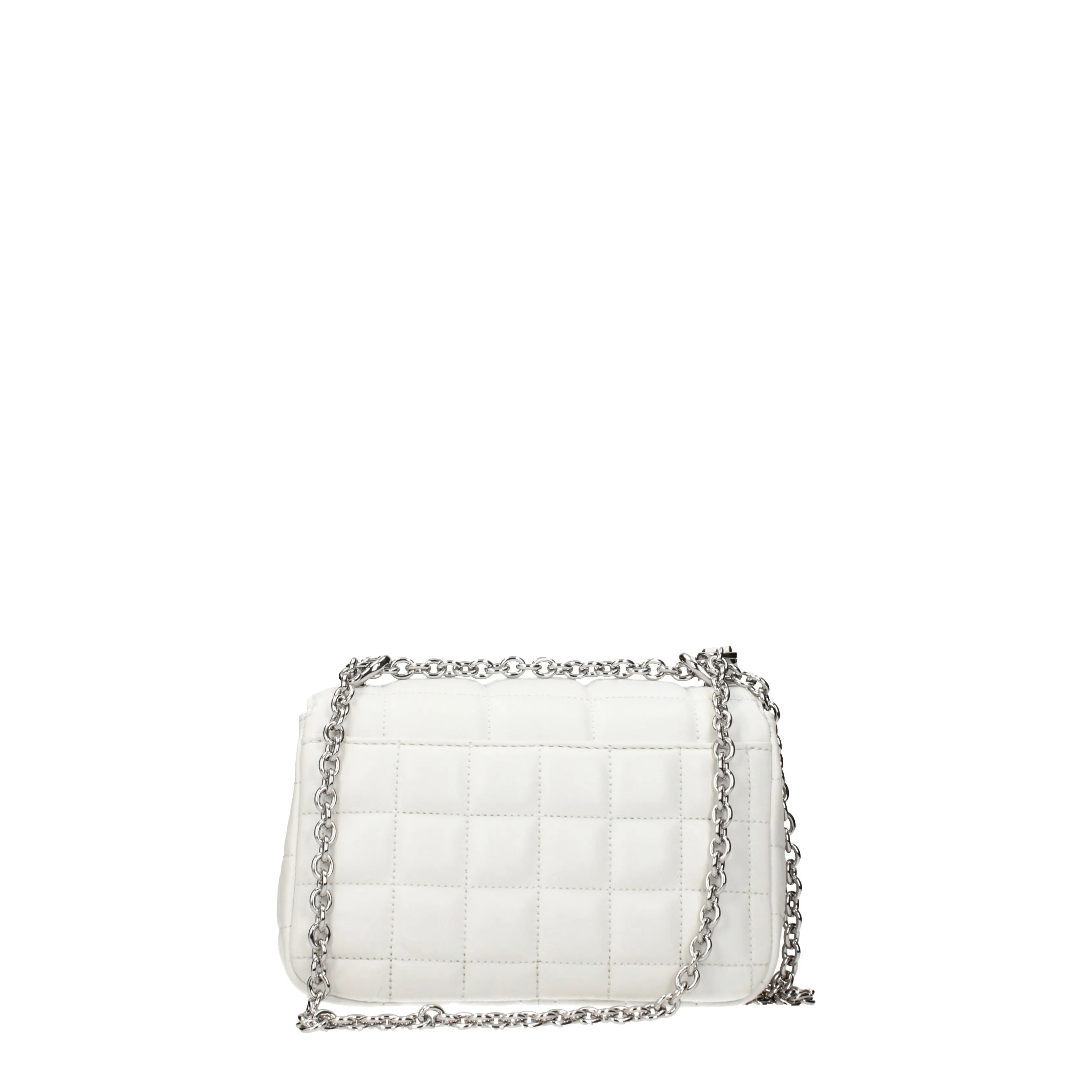 Michael Kors Borse a Tracolla Soho sm Donna Pelle Bianco/Optic White