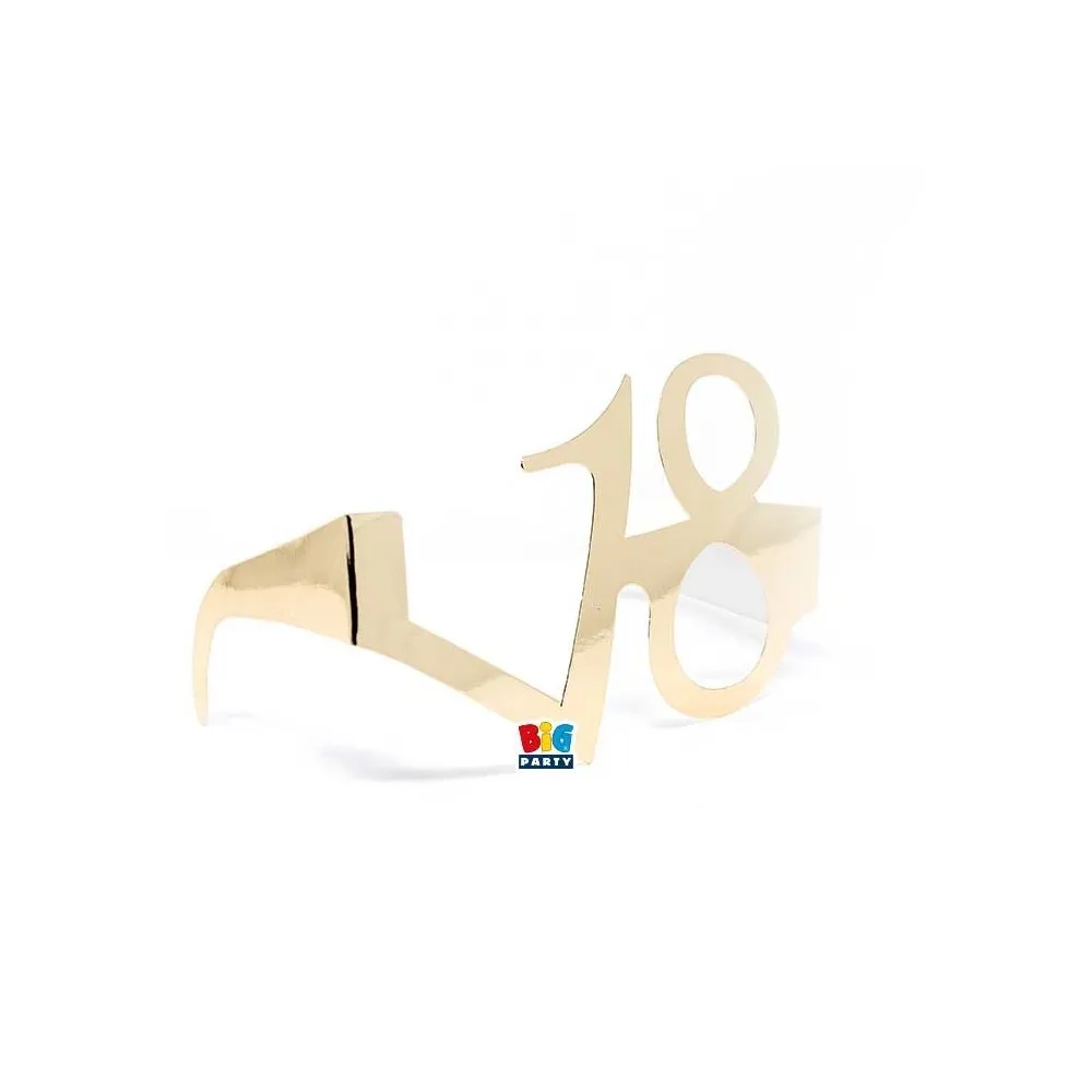 Occhialini 18 Gold in carta, Cf. 6