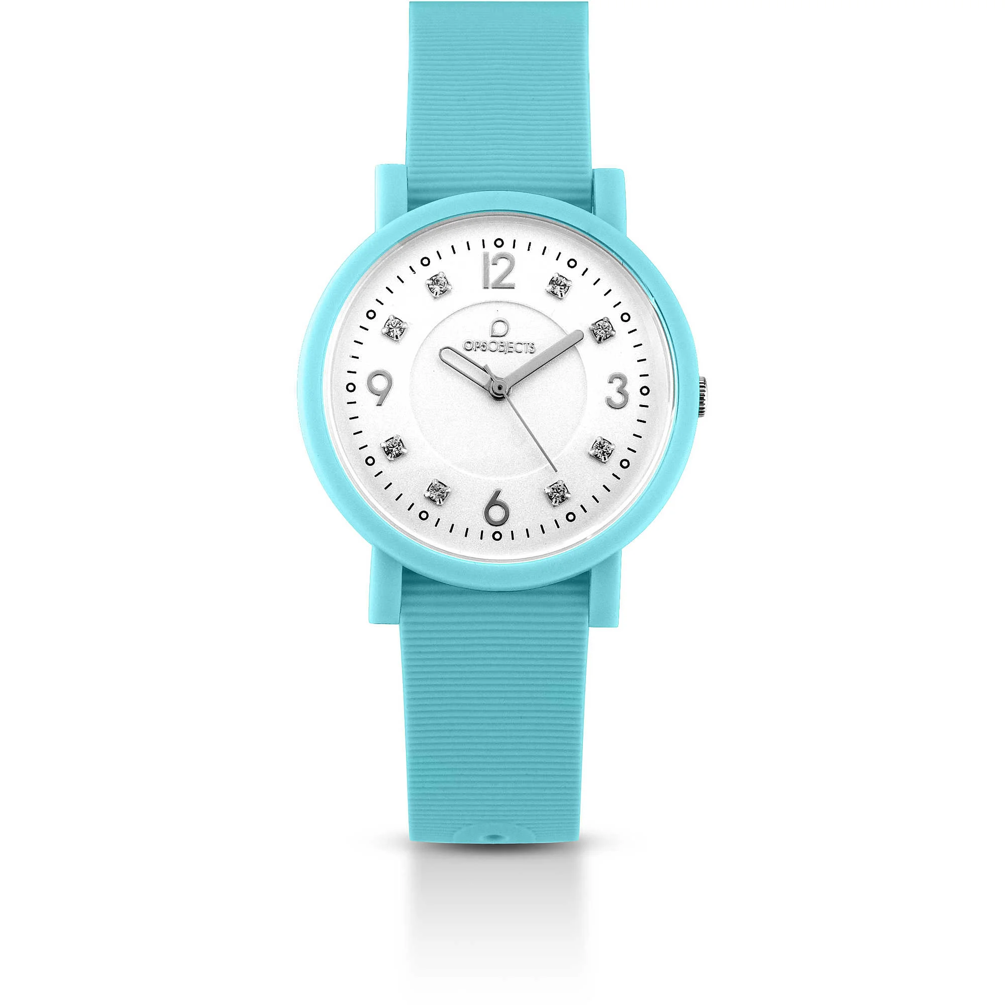 Orologio Verde Acqua Petite Numerbers OPS OBJECT OPSPOSH-103