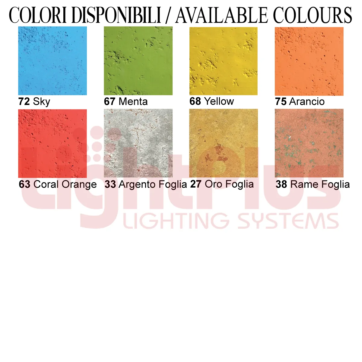 Plafoniera TOSCOT – CARSO 982 Terracotta D. 13