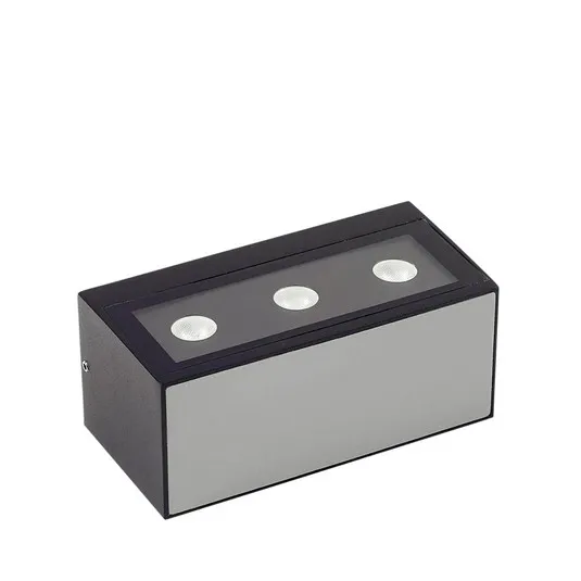 Selim LED All'aperto Applique da Parete L15,3 Nero - Lucande | Acquista online