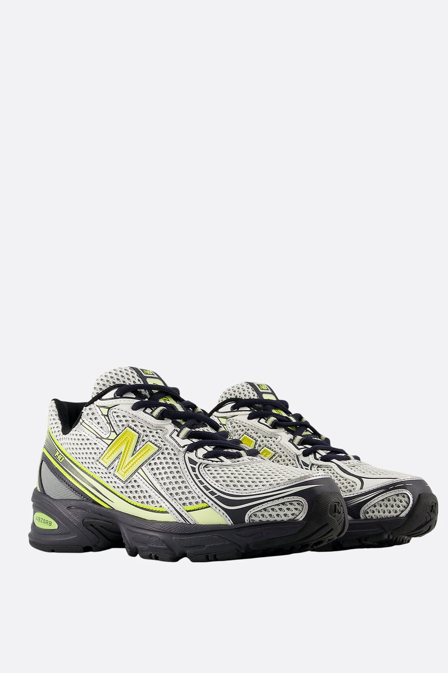  sneaker 740 in mesh ed ecopelle  