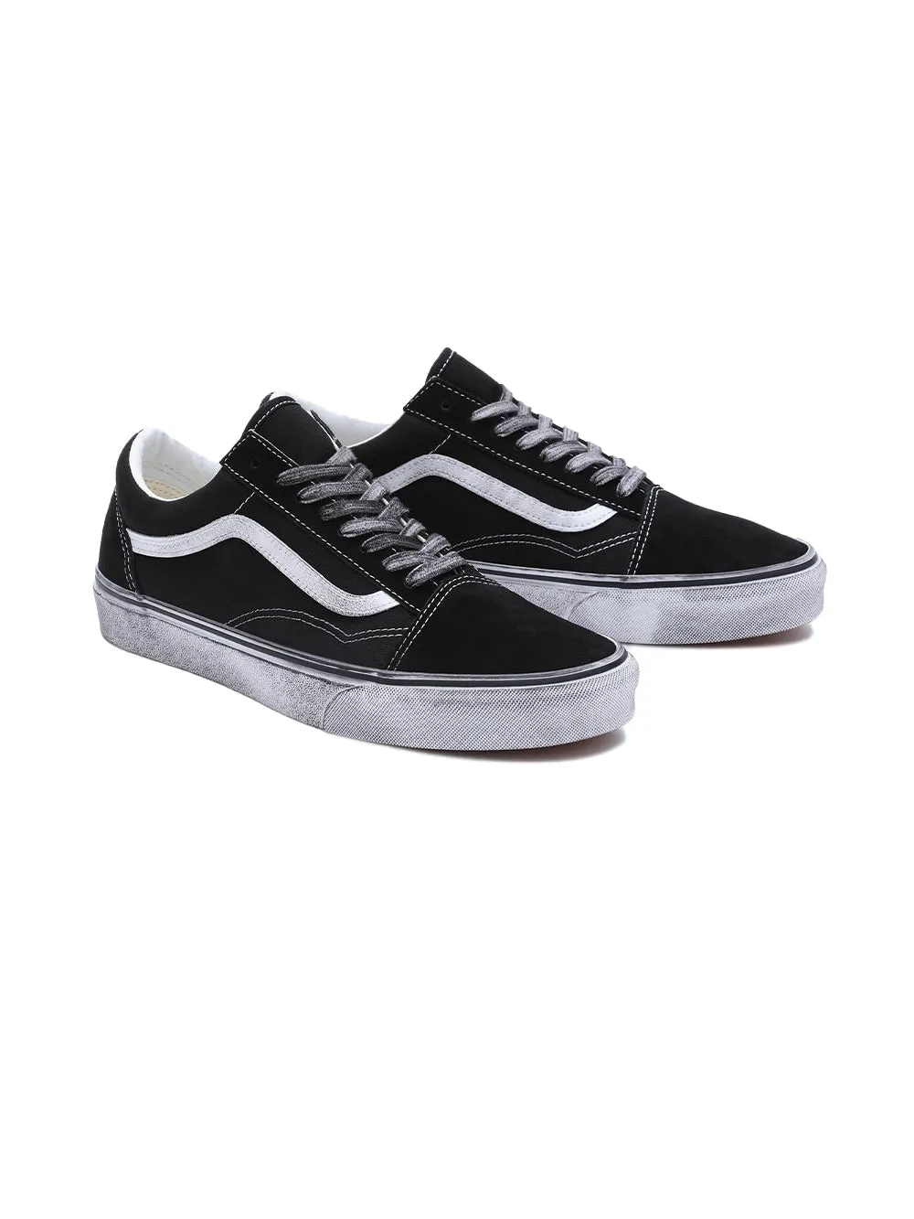 Sneakers Basse VANS Uomo OLD SKOOL STRESSED Nero